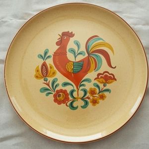 Reveille Taylor Smith & Taylor Rooster Plate